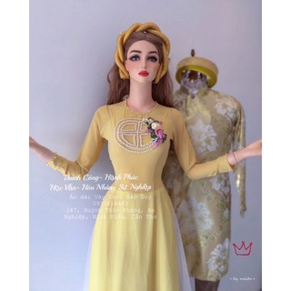Áo dài bưng quả xã kho