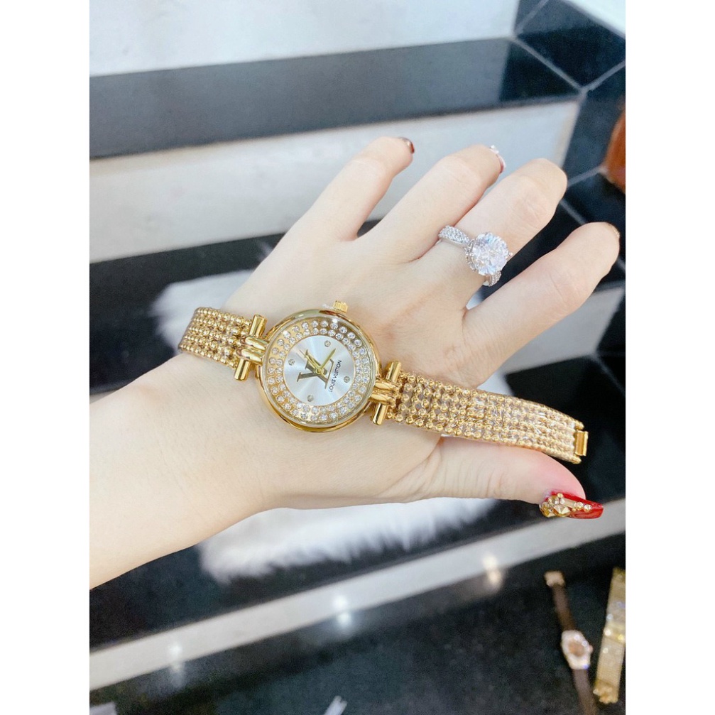 Đồng hồ nữ L.VI dây hợp kim không rỉ bền đẹp, thiết kế tinh tê, hợp thời trang, chống nước, bảo hành 12 tháng | BigBuy360 - bigbuy360.vn