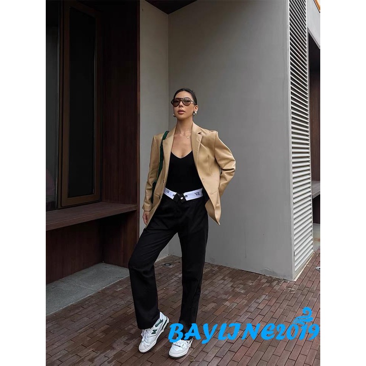 Quần Thể Thao Lưng Thấp Có Túi Và Khóa Kéo Màu Sắc Thời Trang Cho Nữ