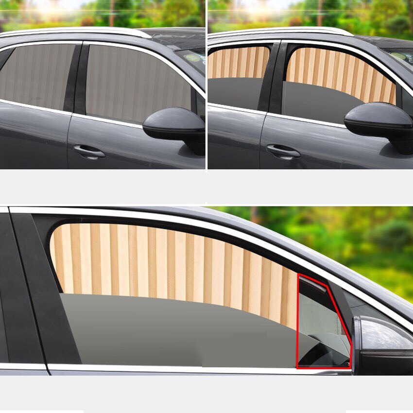 Rèm Che Nắng Kính Xe ÔTô❤️FREESHIP❤️Rèm Cửa ÔTô Chống Nắng Chất Liệu,Cotton 100% Cực HOT