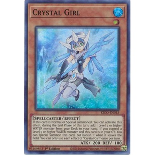 Thẻ bài Yugioh - TCG - Crystal Girl / KICO-EN015'