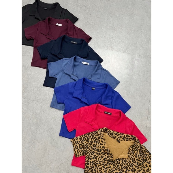 POLO CROPTOP tay ngắn 🌸