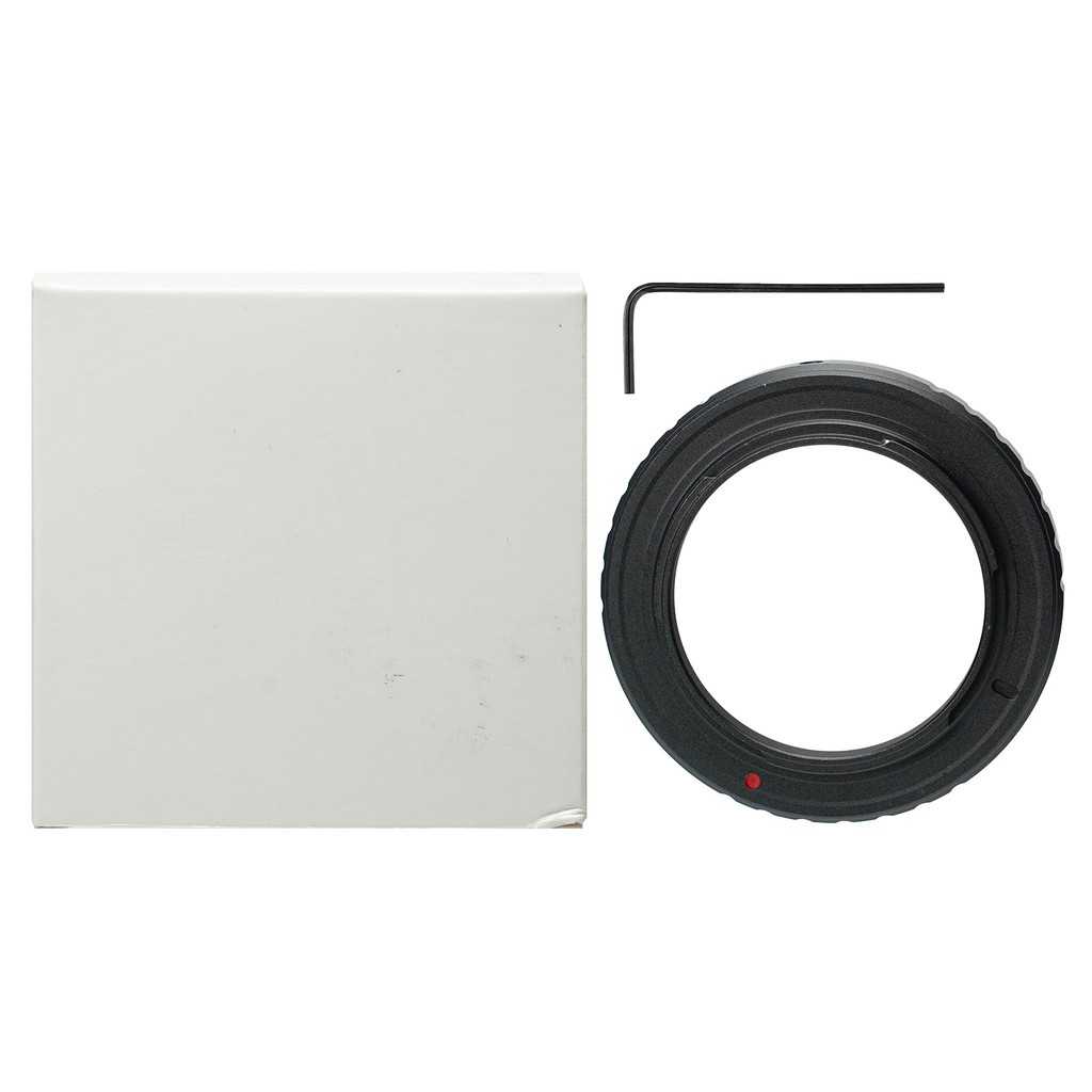 Svbony SV194 T-ring Adapter Aluminum M48x0.75  T-Adapter for Astrophotograpy,Compatible with Nikon F EOS DSLR Camera