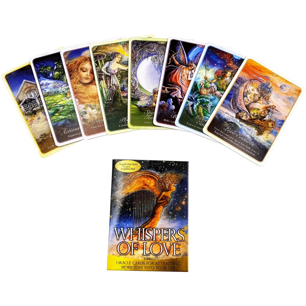 Bộ Bài Whispers of Love Oracle Cards M17 New