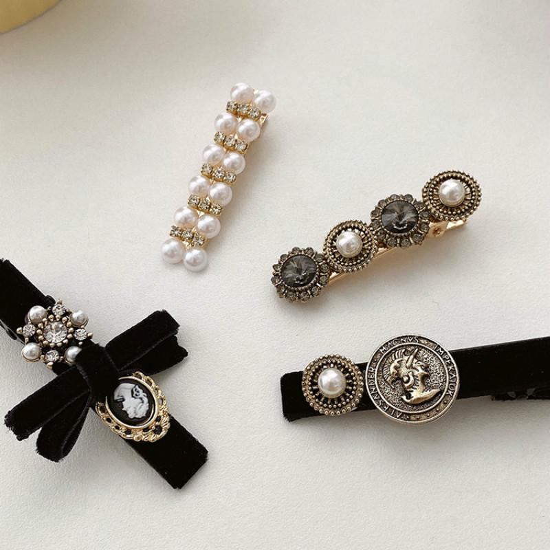 Kẹp Tóc Đính Đá Xinh Xắn Sang Trọng Dành Cho Nữ