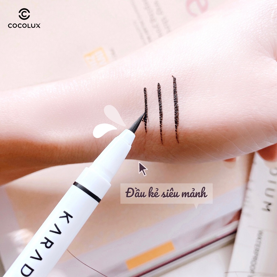 Kẻ Mắt Karadium Waterproof Mẫu Mới , Eyeliner siêu lì mịn