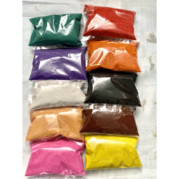 Compo 1kg và 1.5kg đủ màu làm tranh cát
