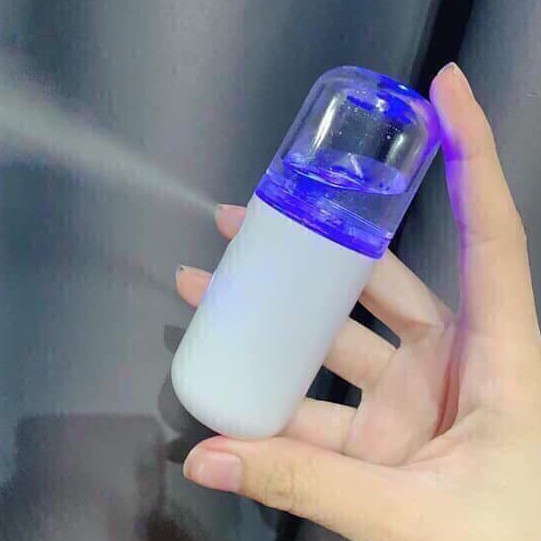 Máy phun sương cầm tay xịt khoáng - cấp dưỡng ẩm - chính hãng NANO MINI - Bản đủ phụ kiện