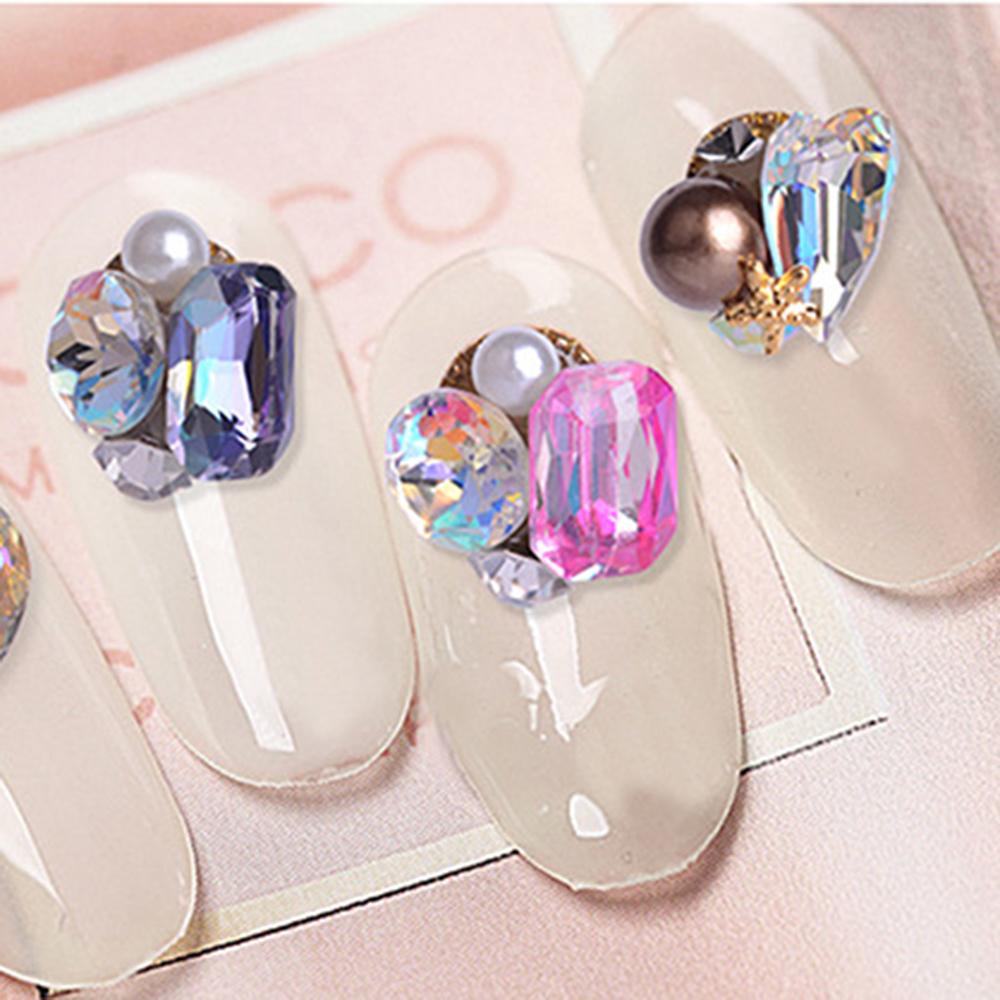 OCEANMAP Phụ Kiện Đính Trang Trí Móng Tay 3D Sang Trọng