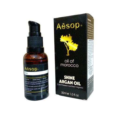 Tinh Dầu Dưỡng Tóc Aesop Shine moroco arganoil phục hồi 30ml