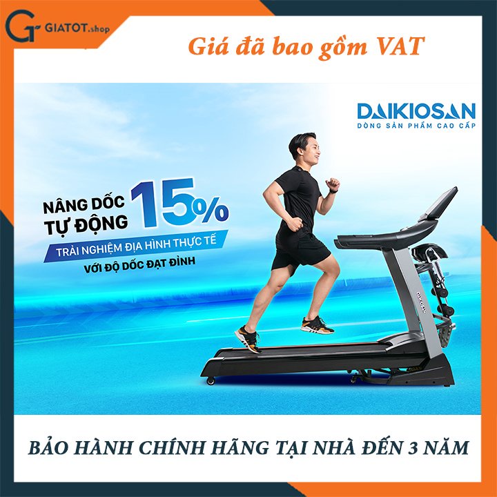 Máy chạy bộ đa năng chính hãng Daikiosan DVCB-00008