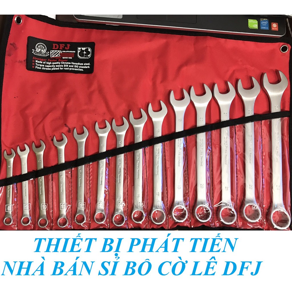 Bộ Vòng Miệng Cờ Lê DFJ Standard 14 Chi Tiết Cao Cấp (Chính Hãng)