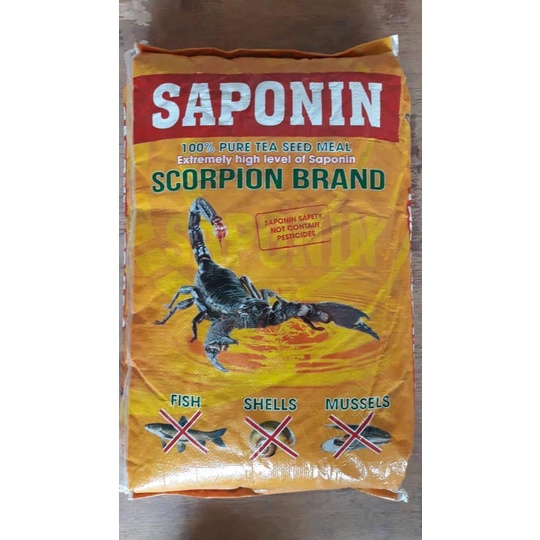 SAPONIN gói chiết lẻ 1 kg Sản phẩm chuyên dùng trong thủy sản vệ sinh cá tôm Bổ sung vitamin và dinh dưỡng