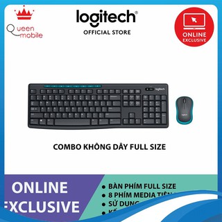 [Trả góp 0% LS] Bộ bàn phím và chuột không dây Logitech MK275