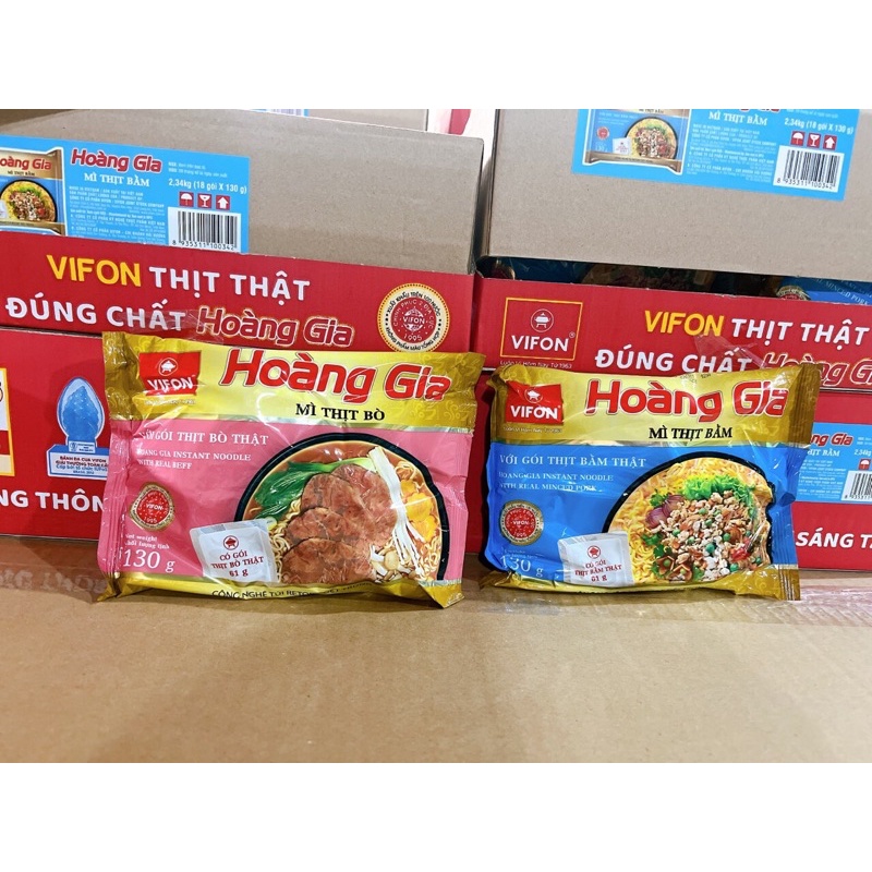 Hoàng Gia Mì Thịt Bò 130g