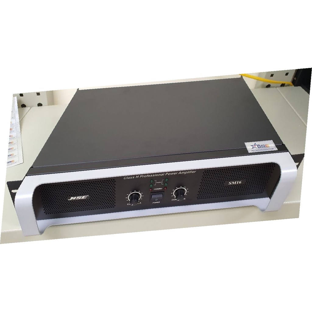 Cục đẩy công xuất MSE CA 16 chuẩn hãng SAO MAI quốc phòng sản xuất, 16 sò xịn,1200W, chât lượng cao, chơi Full 2 đôi bas