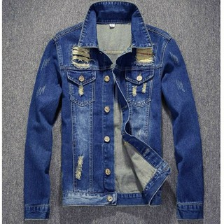 ÁO KHOÁC JEAN NAM DÀY DẶN KHÔNG PHAI MÀU MẪU MỚI 2018,áo khoác bò nam cao cấp,áo khoác denim nam,chạy ngay đi
