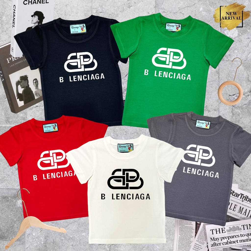 Áo phông BALENCIAGA cho bé cotton co dãn 1