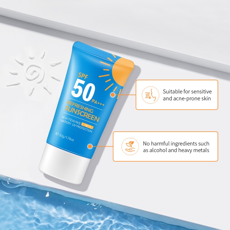 Kem Chống Nắng LAIKOU SPF50 PA+ 30g Giúp Làm Trắng Da