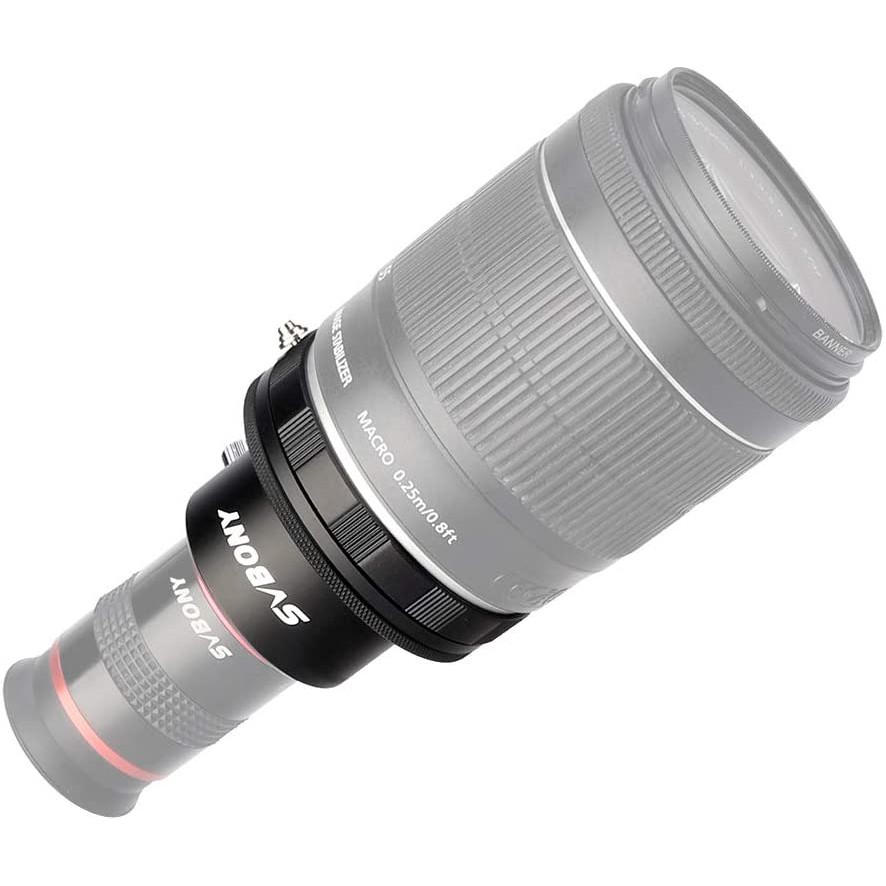 Thị kính SVBONY SV149 chuyển đổi ống kính máy ảnh Canon DSLR sang thị kính 1.25 inch dùng cho chụp ảnh