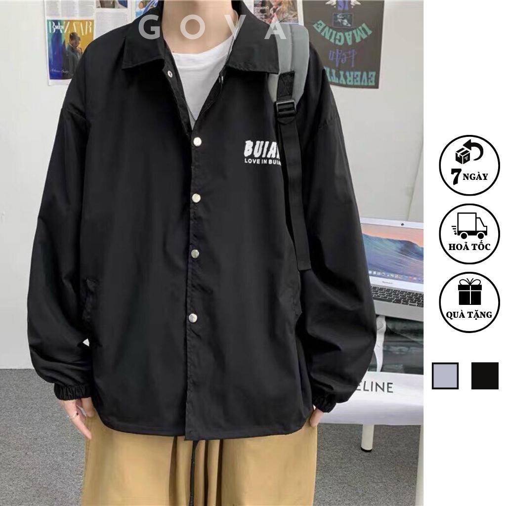 Áo khoác dù GMOYD Unisex ulzzang nam nữ form rộng 2 lớp Siêu Hot Jacket Bomber GOVA