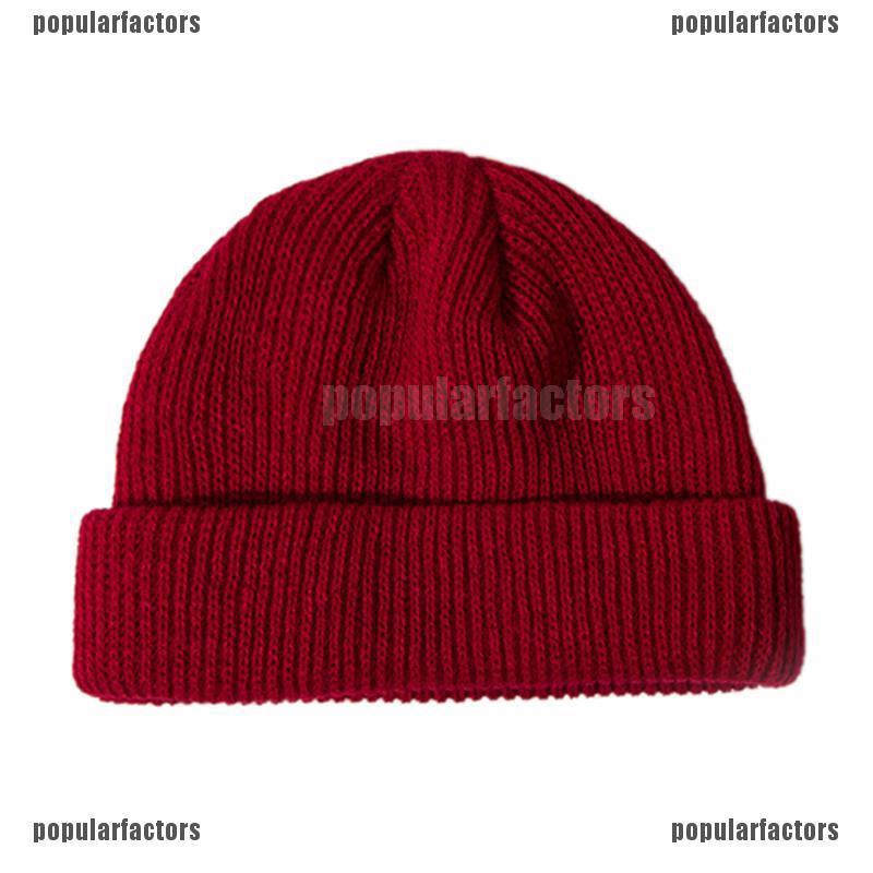 Mũ Len Beanie Kẻ Sọc Ấm Áp Thời Trang Mùa Đông Cho Nam Và Nữ