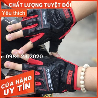 🌠 Bao Tay Xe Máy 🔆 MECHANIX Cụt Ngón Loại Tốt