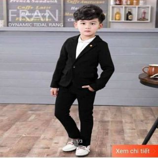 Bộ vest cho bé trai