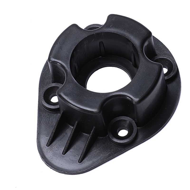 Set 2 Chân Nhựa Màu Đen Có Thể Điều Chỉnh Chiều Cao Cho Tủ Chén