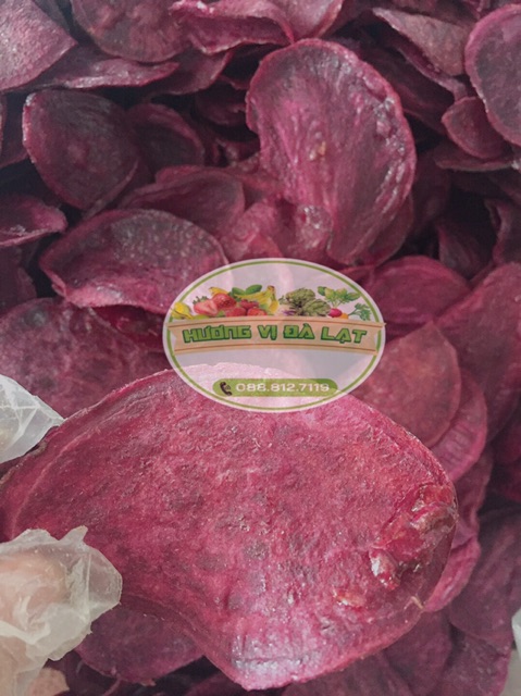 500G Khoai lang tím sấy mật ong - Đặc sản Đà Lạt