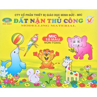 ĐẤT NẶN THỦ CÔNG 10 MÀU MIC