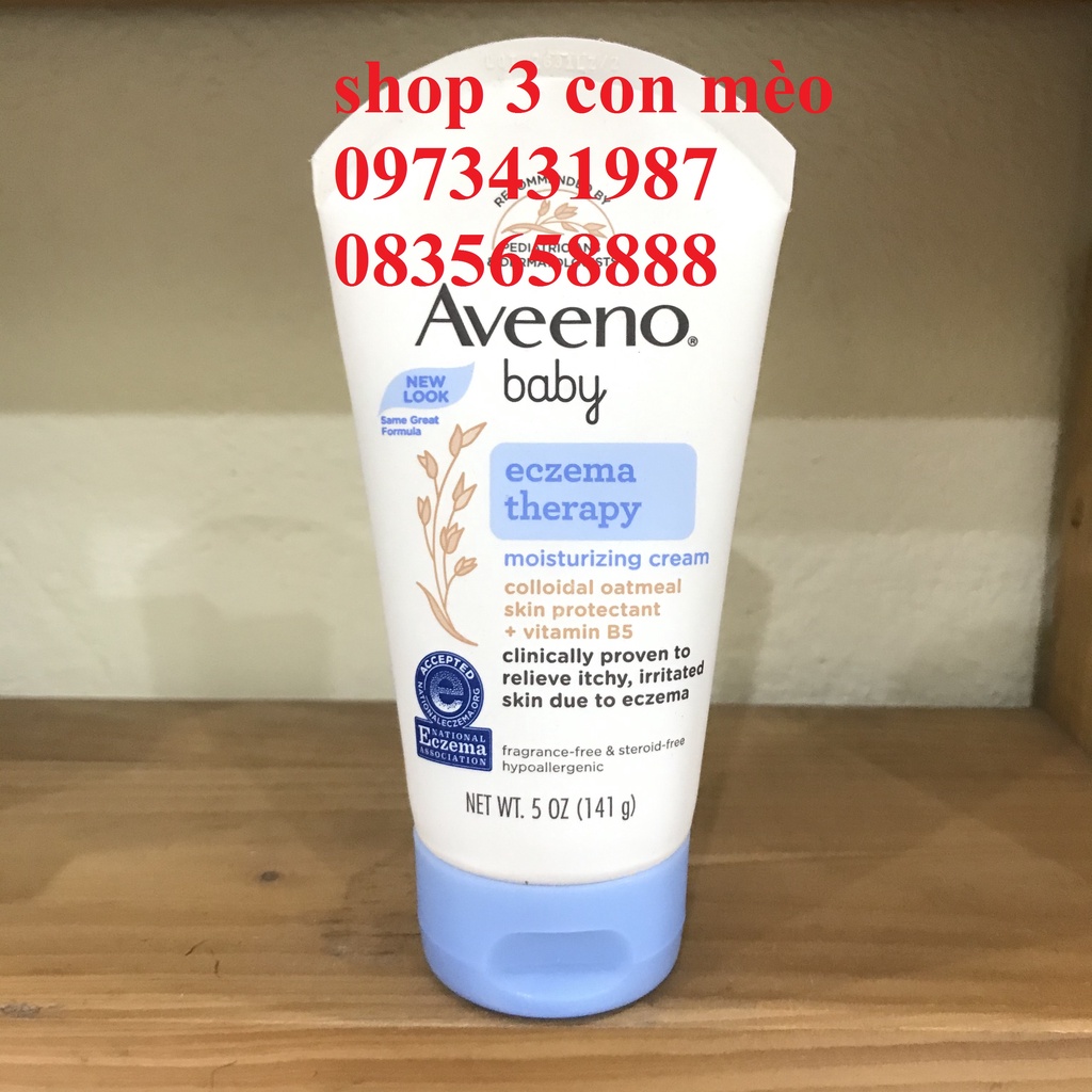 Kem bôi Aveeno Baby Eczema Theraphy Moisturizing Cream