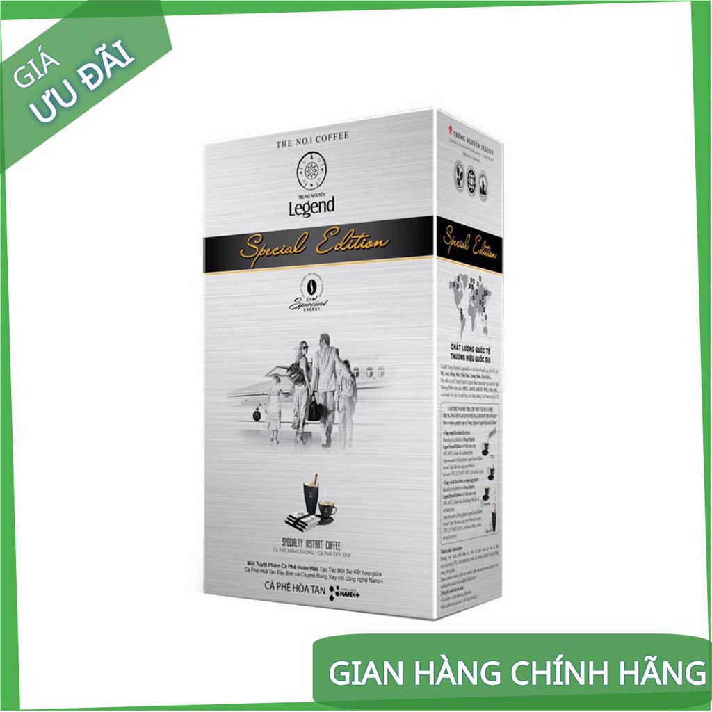 [Chính hãng] Cà phê Trung Nguyên Legend Special Edition - Hộp 18 gói