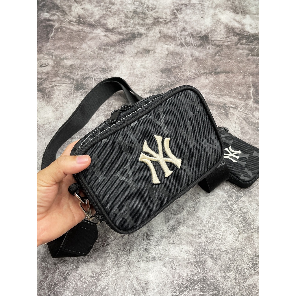 Túi đeo ML.B MONOGRAM JACQUARD MINI CROSSBODY BAG