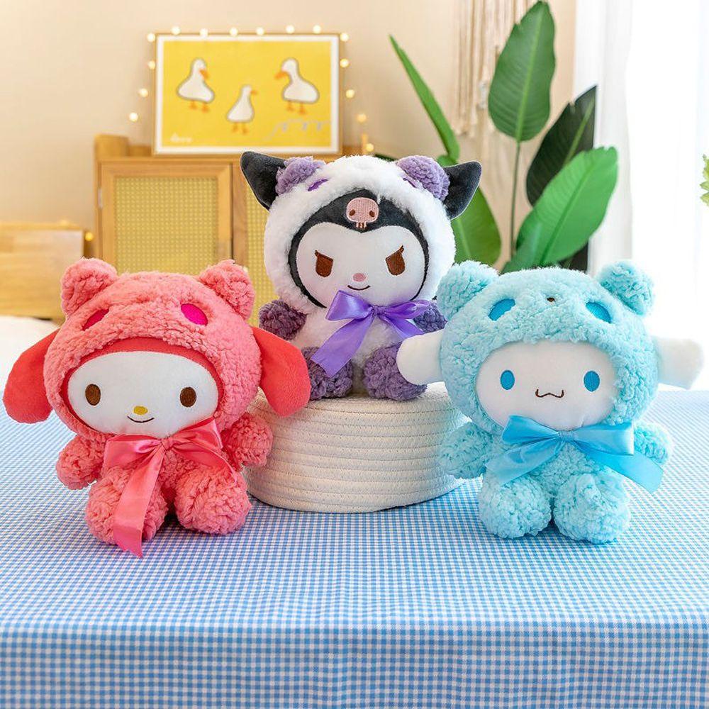 Thú Nhồi Bông Hình Cinnamoroll 25cm Mềm Mại Dễ Thương Phong Cách Nhật Bản