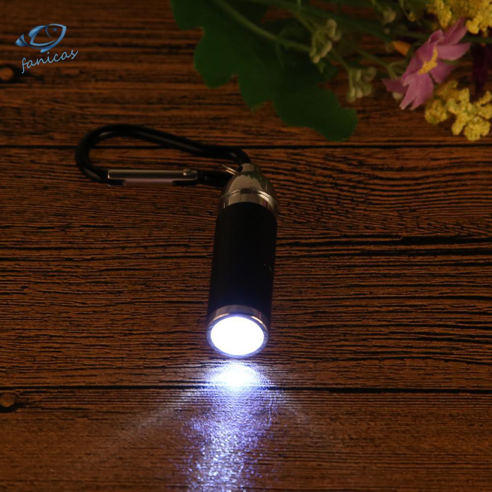 Đèn pin mini bỏ túi có móc khoá tiện dụng