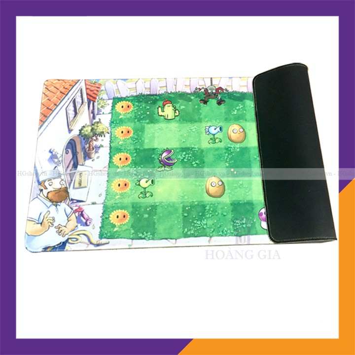 Thảm đồ chơi sàn đấu Plants VS Zombie, mô phỏng game bắn bóng của Mỹ, dùng làm bàn di chuột, thảm đấu zombie - Hgshop