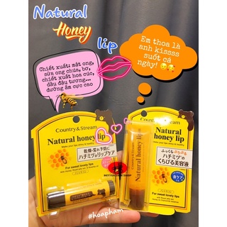 Son dưỡng ẩm Natural Honey Lip Country & Stream