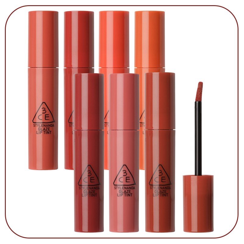 Son Tint Bóng Lì 3CE Glaze Lip Tint 5g