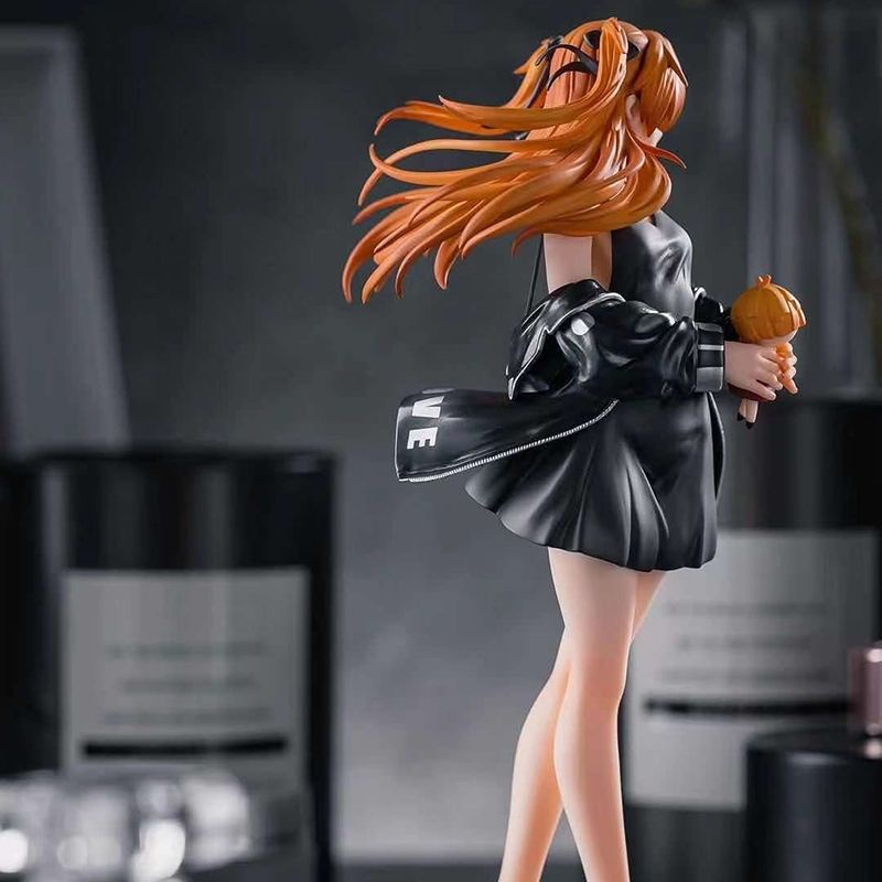 Mô Hình Nhân Vật Asuka Langley Soryu Shikinami Asuka Bằng PVC Cao 23cm Có Thể Tháo Rời