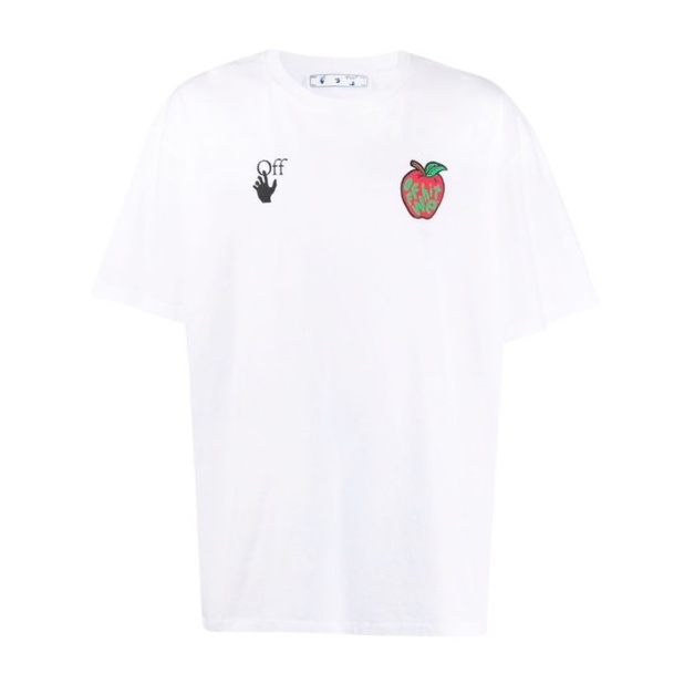Áo thun Off White apple print T-shirt ss21