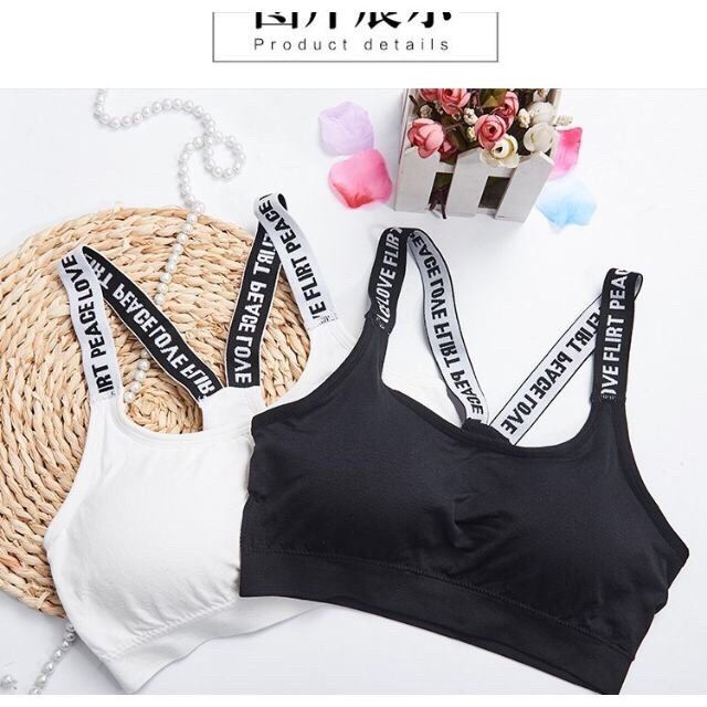 Áo bra tập gym,tập thể thao chữ Pink 3266 Siêu HOT