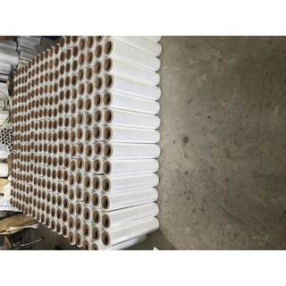 Màng bọc PE khổ 50cm nặng 2kg,lõi 0.5kg nhựa nguyên sinh bảo vệ hàng hóa