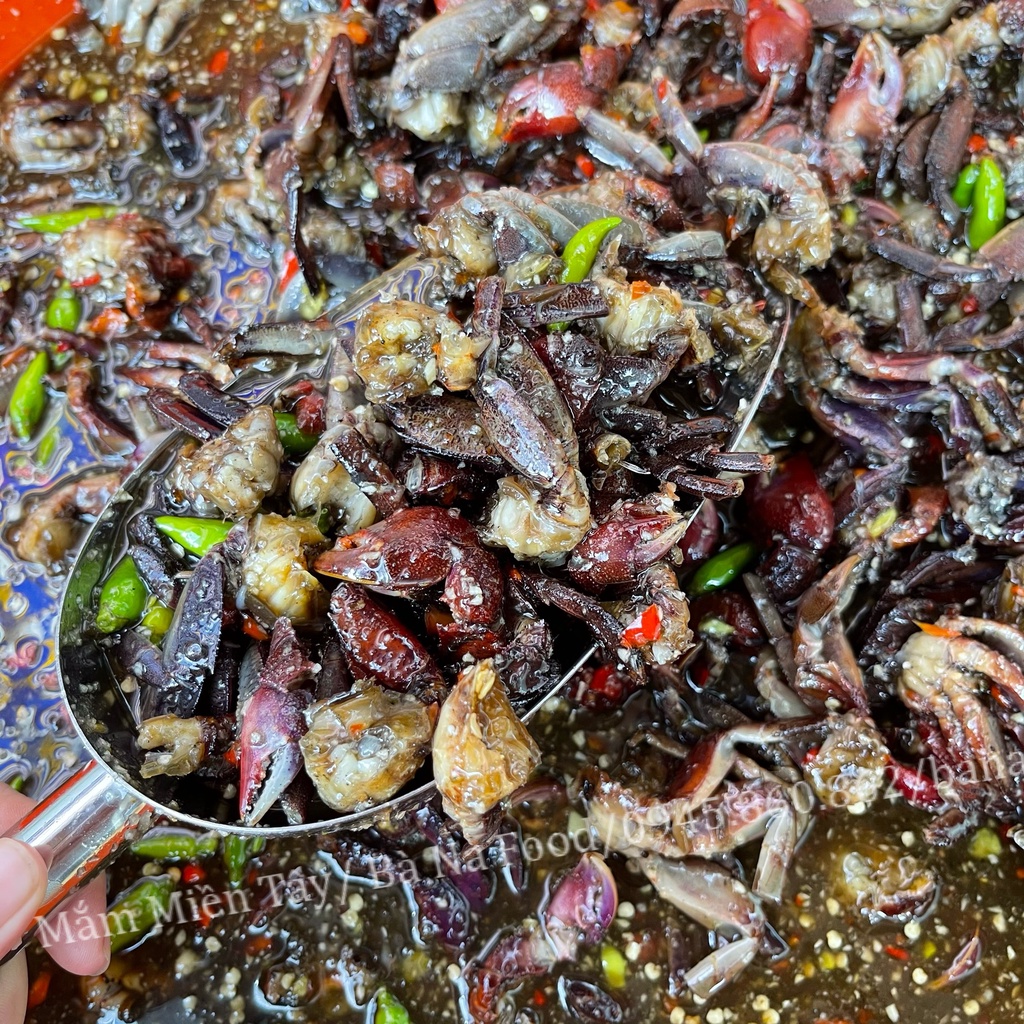 Ba khía trộn cà giòn ngon_1kg_thơm ngon