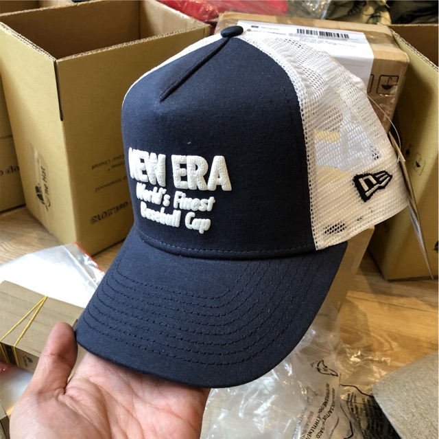 Nón newera trucker lưới nhập xịn