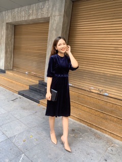 Đầm nhung mng