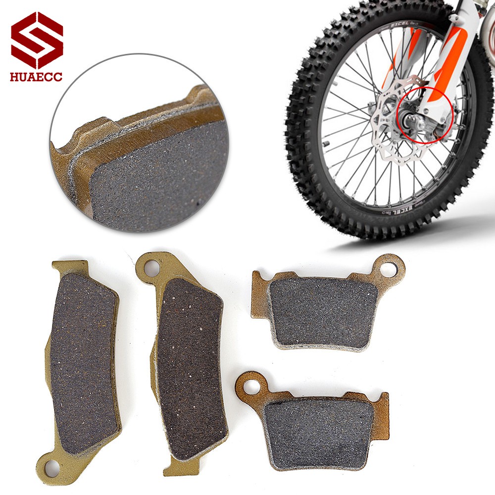 Motocross Trước Phía Sau Má Phanh Cho KTM XC EXC 250 300 400 450 525 2004-2007 EXC-F 250 350 EXC-R 4