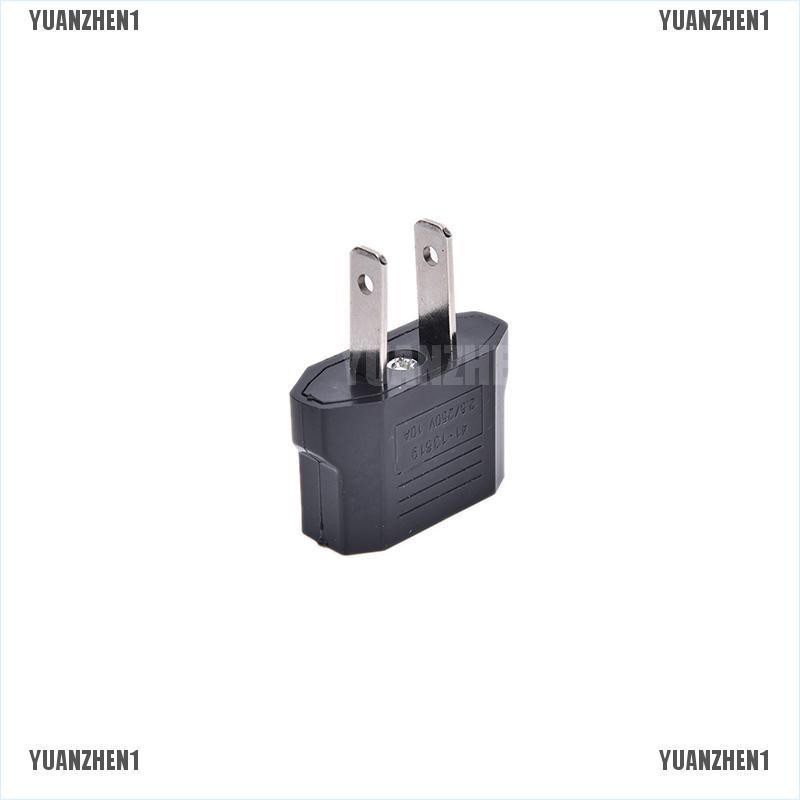 Set 4 Phích Cắm Chuyển Đổi Từ EU Euro Sang US USA YUANZHEN1