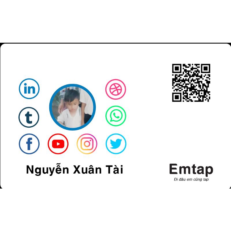 [Thẻ thông minh NFC/NTAG215] ghi thông tin cá nhân nhanh chóng