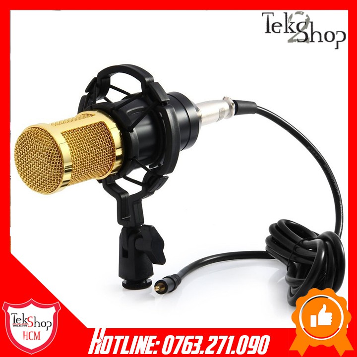 Micro có dây thu âm chuyên nghiệp ZanSong - Woaichang BM900 chính hãng